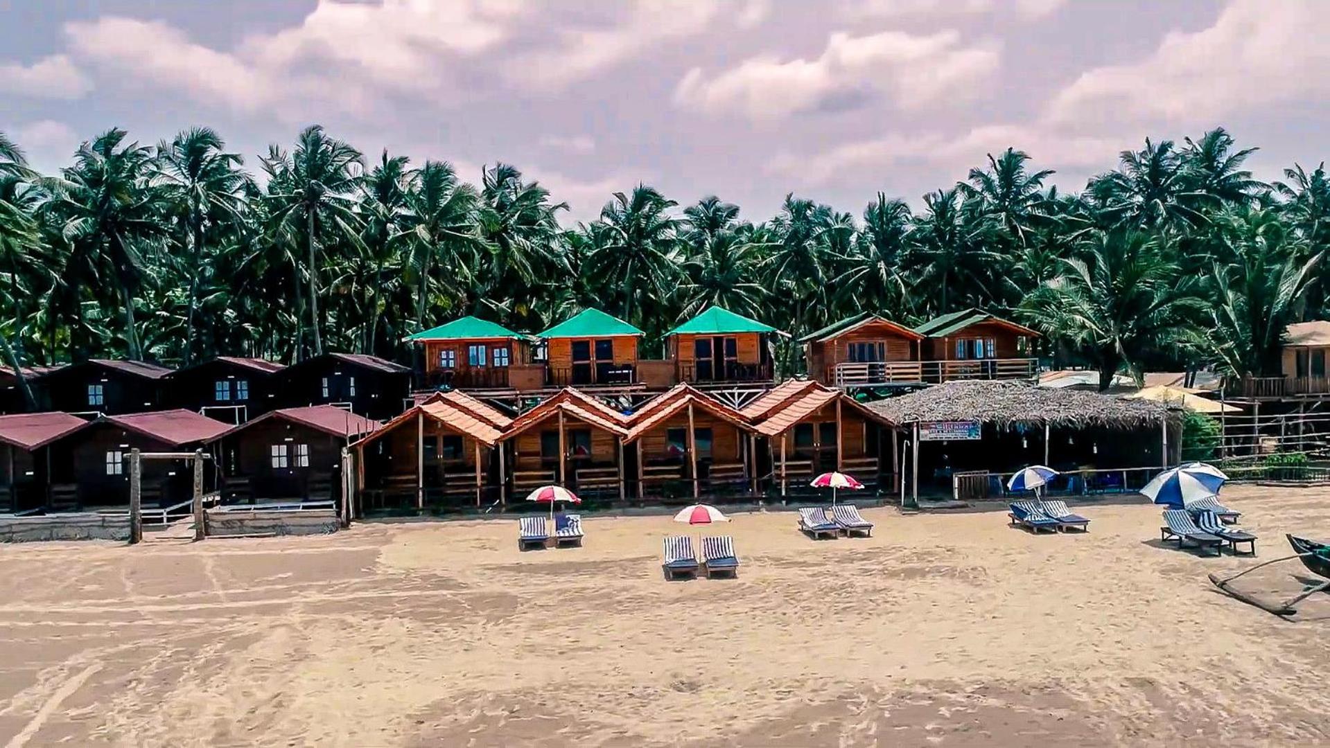 Om Sai Beach Huts Hotell Agonda Exteriör bild