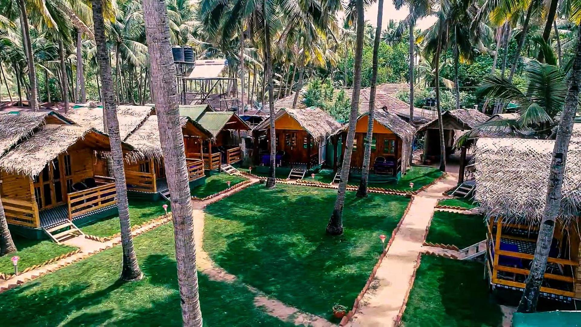 Om Sai Beach Huts Hotell Agonda Exteriör bild