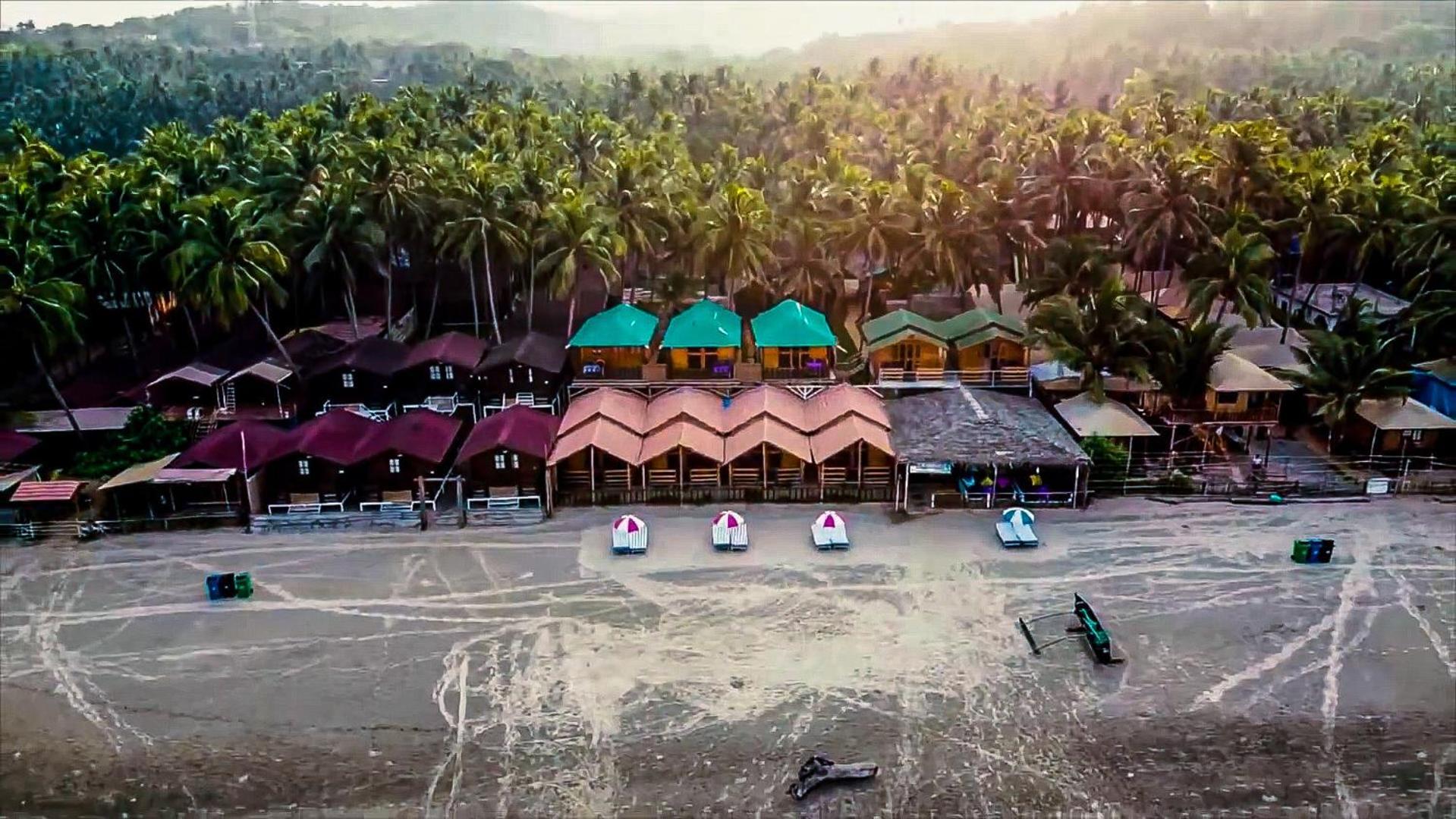 Om Sai Beach Huts Hotell Agonda Exteriör bild