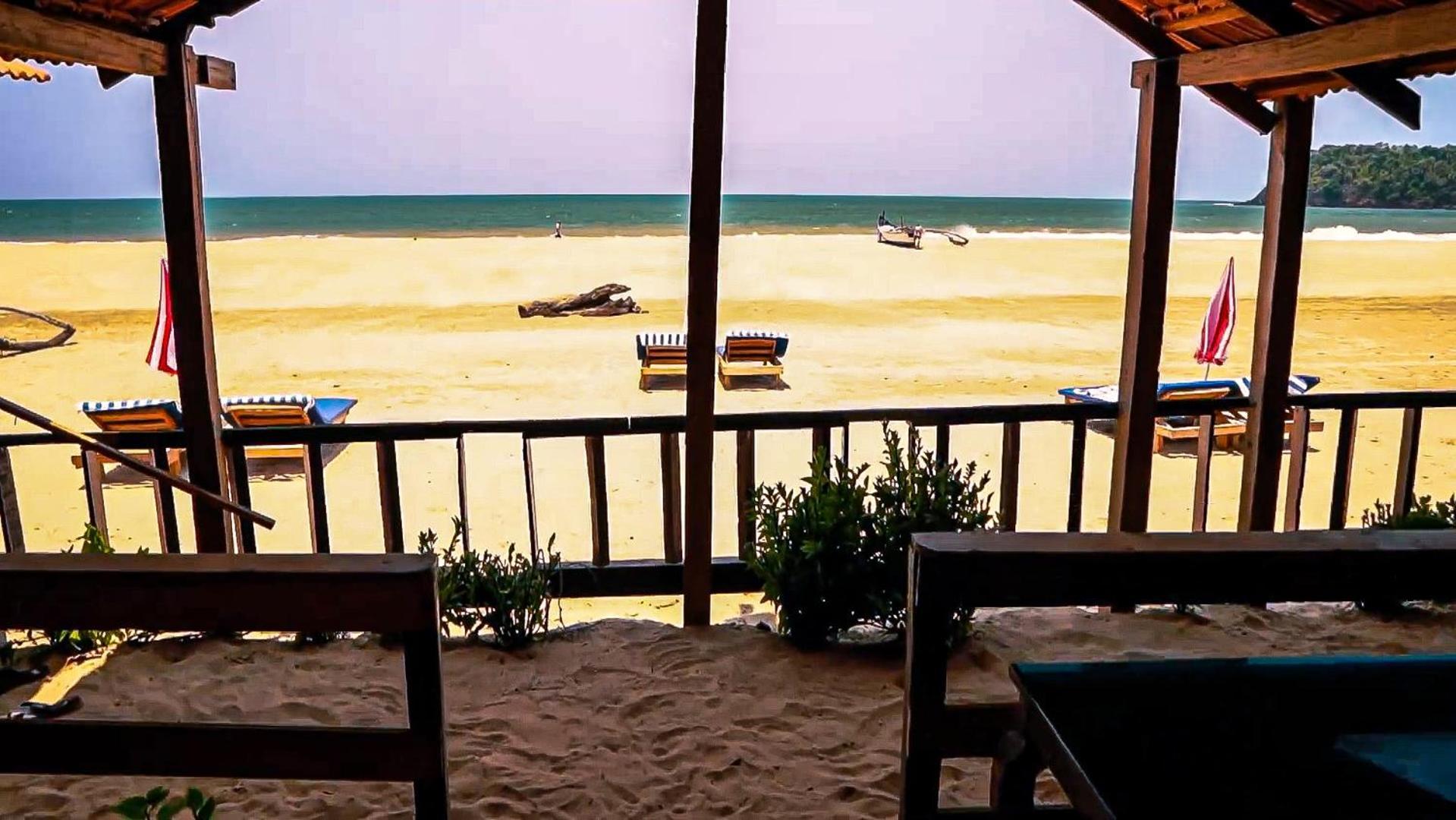Om Sai Beach Huts Hotell Agonda Exteriör bild